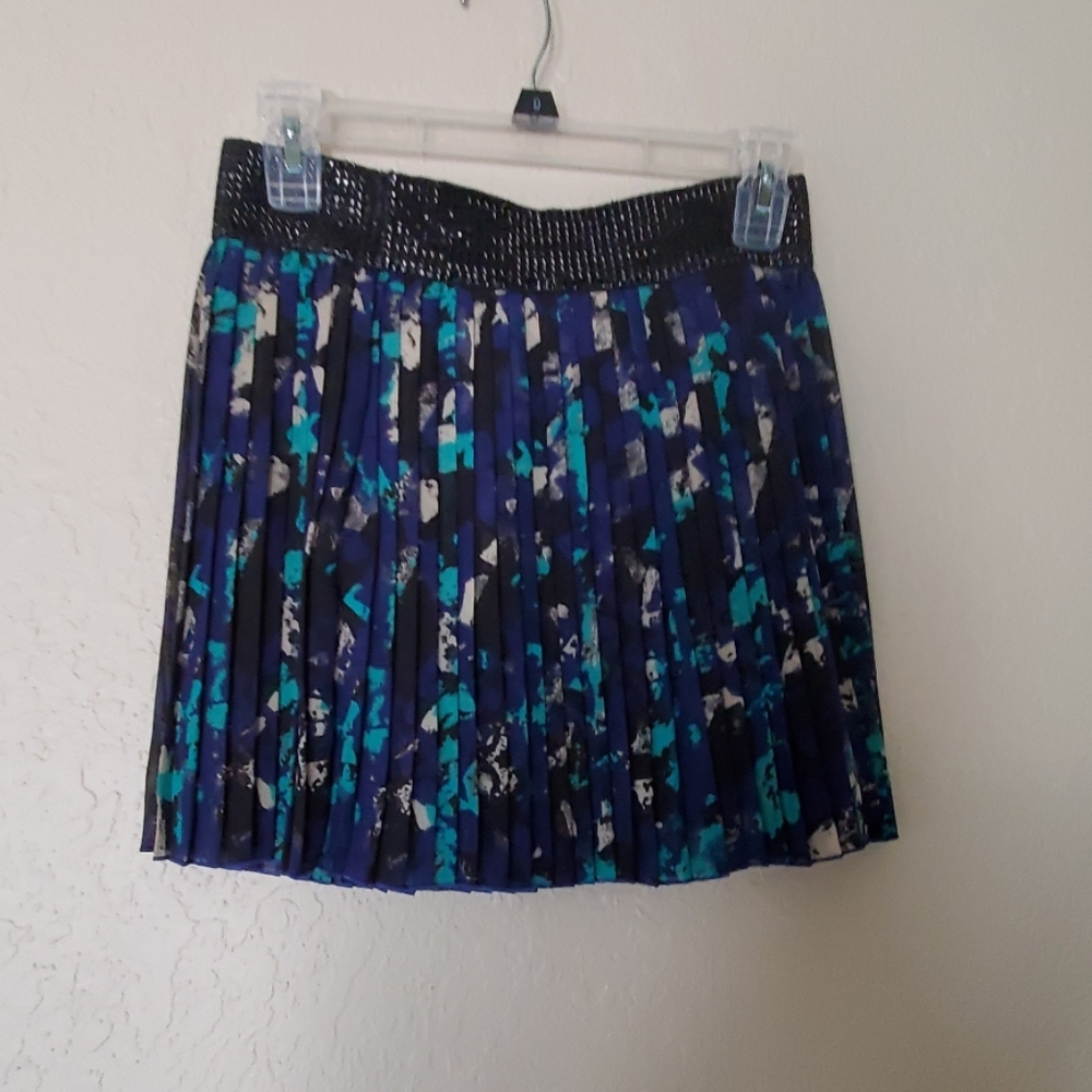 Chiffon mini skirt